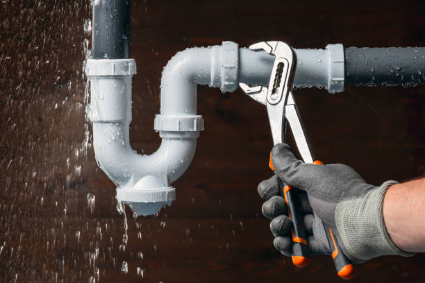 Professional Drain Cleaning technician working in Trenton, OH